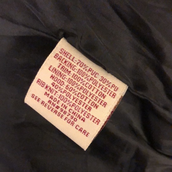 Camo and faux leather bomber jacket size small - Picture 8 of 9